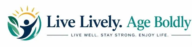 Senivly logo showing strong elderly living guide
